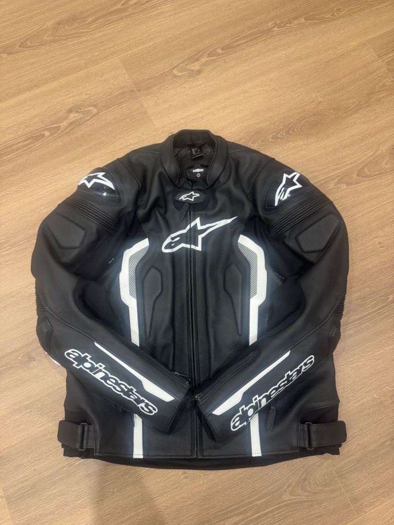 Alpinestars Missile V2 leather jacket - AAA - Black/grey - Euro 58