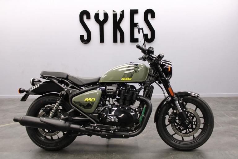 Brand New - Royal Enfield Shotgun 650 - Drill Green
