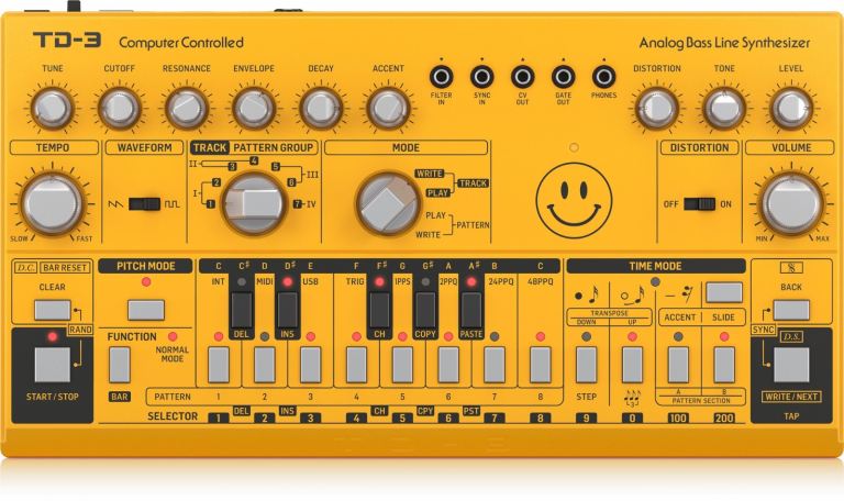 *NEW* Behringer TD-3 Analog Synthesizer (Roland 303 clone)