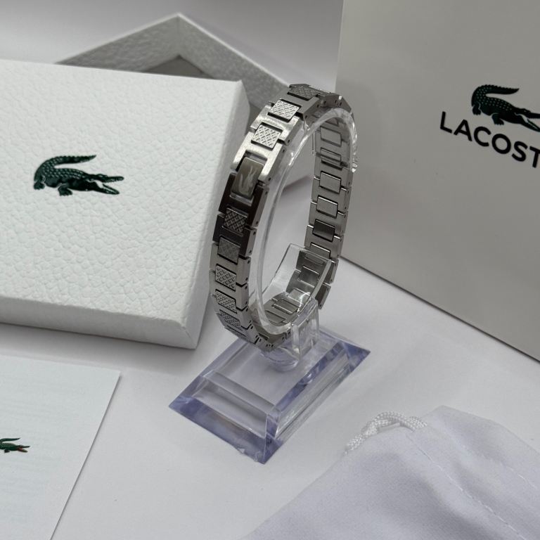 Lacoste Men’s Bracelet Metropole Model – Premium Stainless Steel – BNIB