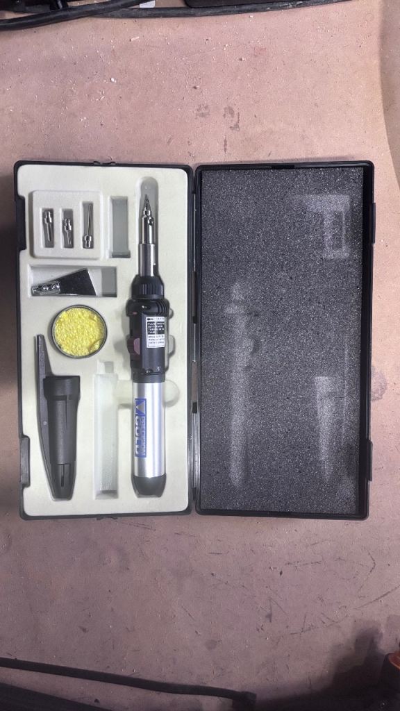 (Sold) Gas soldering iron