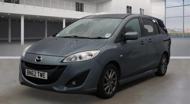 MAZDA MAZDA5 2.0 Venture 7 Seater Grey 5dr 1 OWNER+8 STAMPS+SATNAV 2012