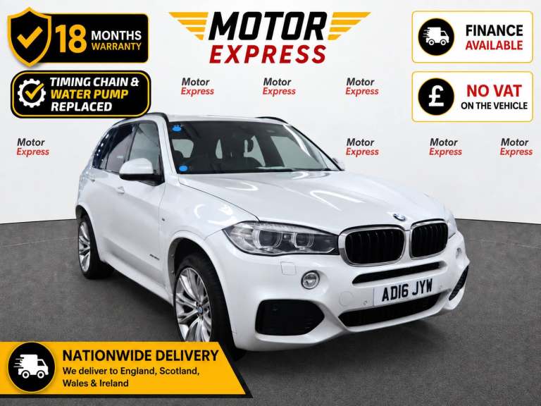 2016 BMW X5 xDrive30d M Sport 5dr Auto [7 Seat] ESTATE Diesel Automatic
