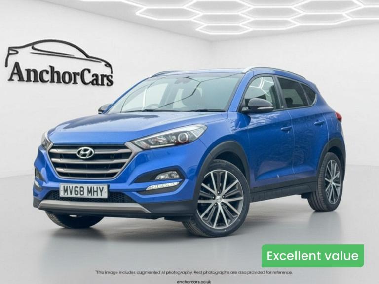 2018 Hyundai TUCSON 1.7 CRDi Blue Drive GO! SE SUV 5dr Diesel DCT Euro 6 (s/s) (141 ps) Estate Di...