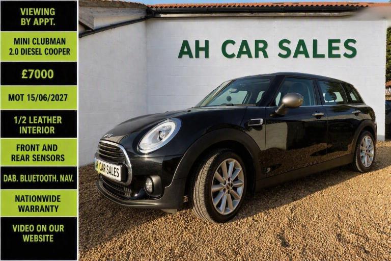 2017 MINI Clubman 2.0 Cooper D 6dr ESTATE Diesel Manual