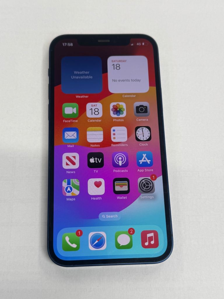 iPhone 12 64gb unlocked fully working 