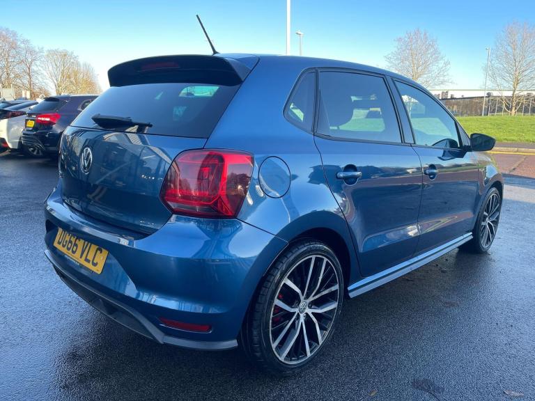 2016 Volkswagen Polo 1.8 TSI BlueMotion Tech GTI DSG Euro 6 (s/s) 5dr HATCHBACK Petrol Automatic