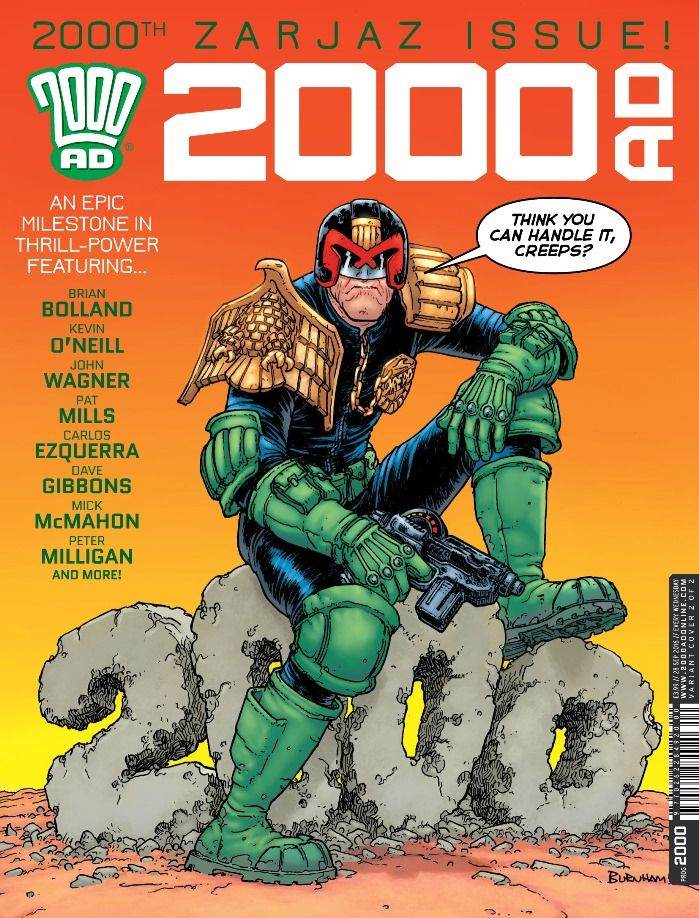 2000AD ft JUDGE DREDD - COMPLETE COMIC COLLECTION 1 to 2001 - GD/VGC/EXCELLENT CONDITION