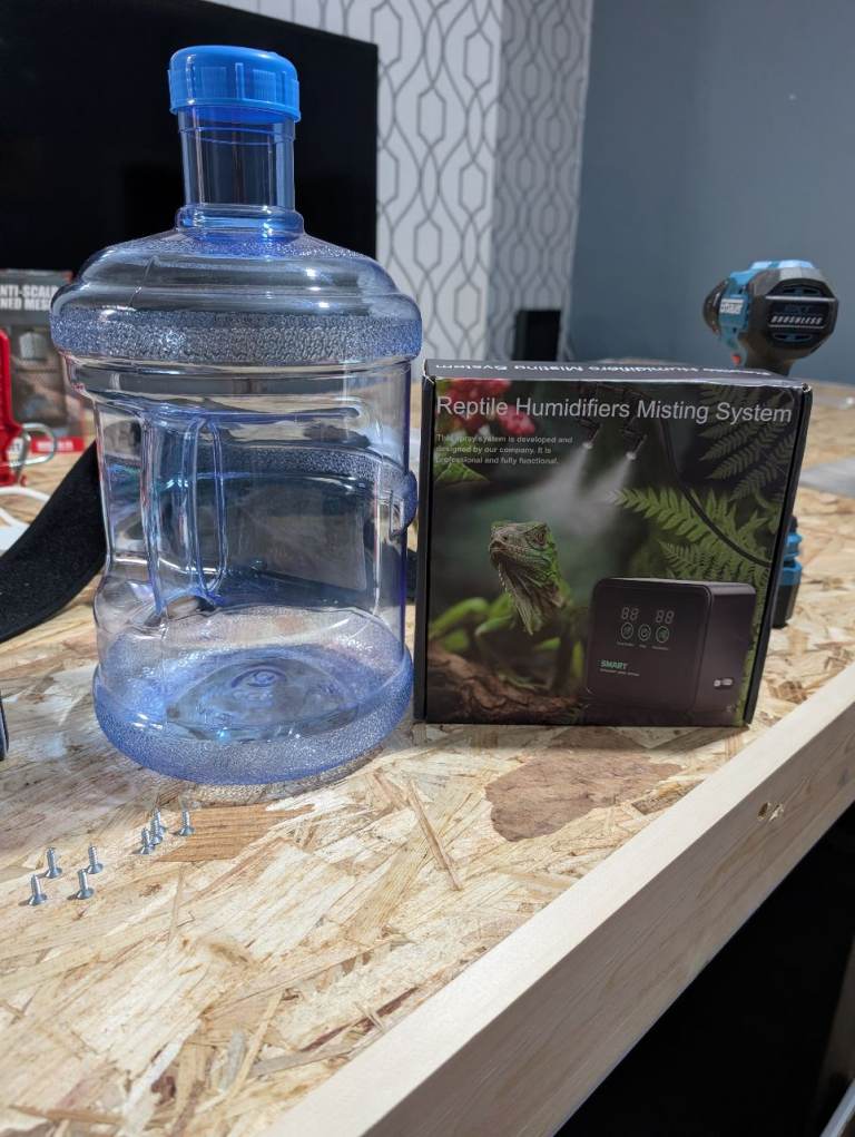 Reptile misting set up brand new 