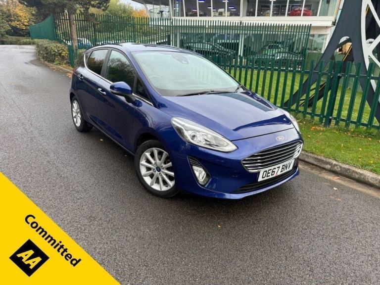 2017 67 FORD FIESTA 1.0T ECOBOOST TITANIUM HATCHBACK 5DR PETROL MANUAL EURO 6 (S