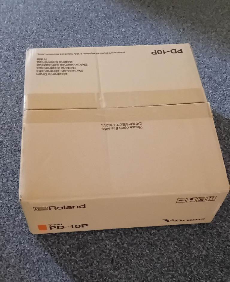 New Roland V-Drums PD-10P Electronic Drum Pad