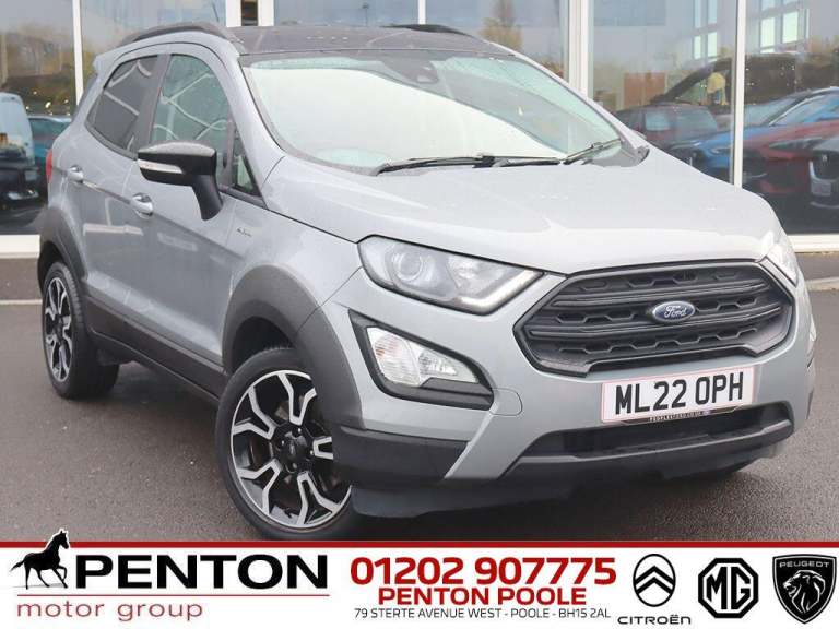 2022 Ford Ecosport 1.0T EcoBoost Active Euro 6 (s/s) 5dr HATCHBACK Petrol Manual