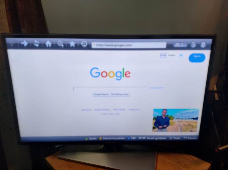 Samsung UE40D6530 Smart TV - Black, Good Condition