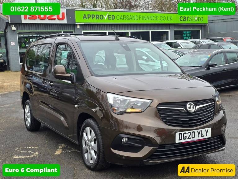 2020 Vauxhall Combo Life 1.5 Turbo D BlueInjection Energy XL 7-seat MPV, 63,388 miles, Euro 6 Die...