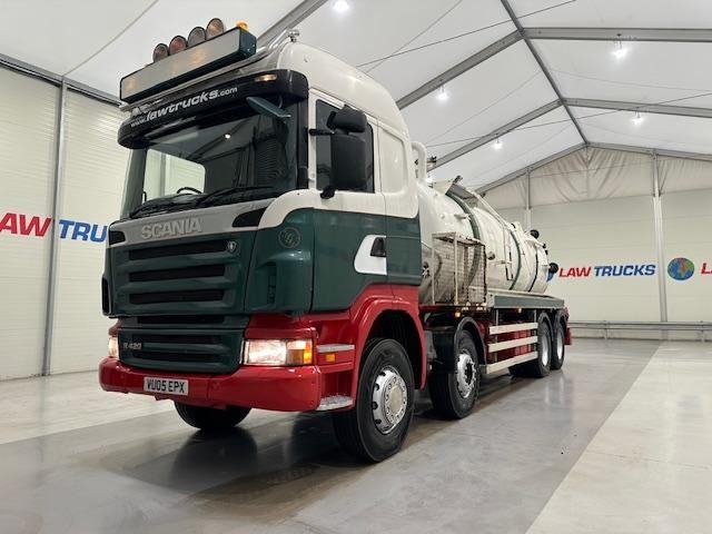 Scania R420 8x4 Highline Vacuum Tanker