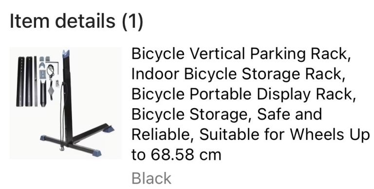 vertical bike stand 
