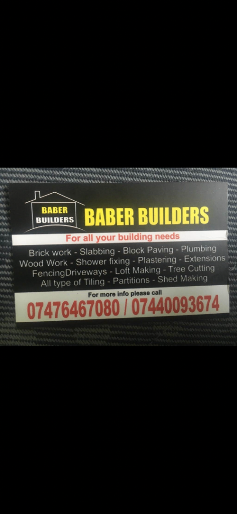builder carpenter handy man  07—476467080