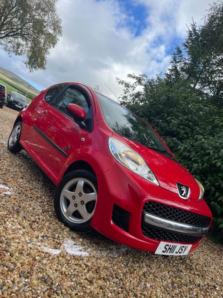 Peugeot 107 1.0 petrol, 2011 model, 49500 Genuine miles, £20 per year Road tax, MOT March, 