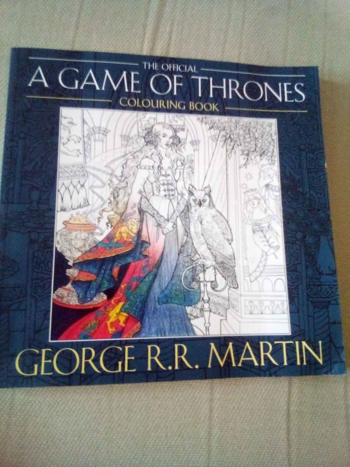 Game of Thrones Colouring Book.