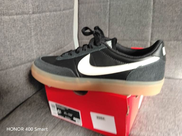 Nike Killshot 2 Black & Gum Yellow Trainers – UK 6 (GS)