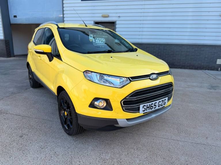 2015 65 FORD ECOSPORT 1.5 TDCI TITANIUM SUV 5DR DIESEL MANUAL 2WD EURO 6 (95 PS)