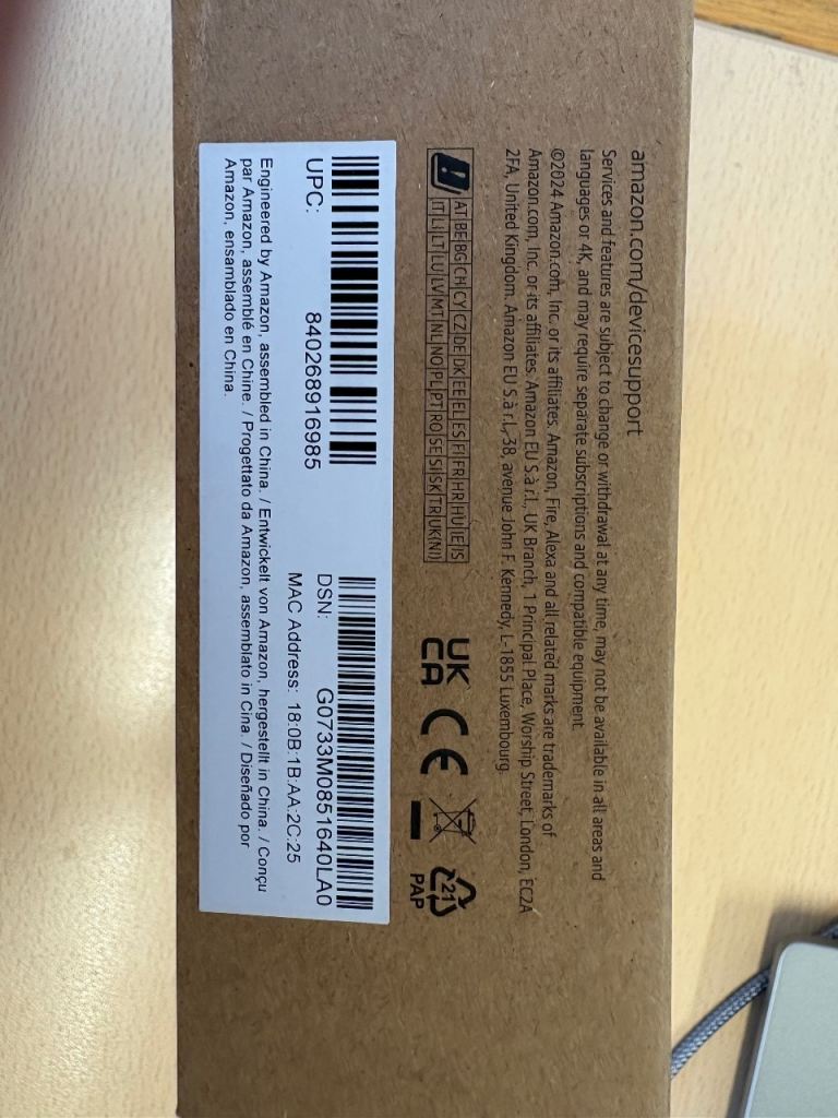 Amazon 4K select stick New (RRP 50)