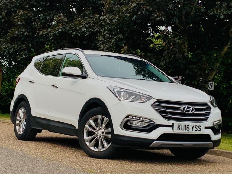 2016 Hyundai Santa Fe 2.2 CRDi Blue Drive Premium Auto 4WD Euro 6 (s/s) 5dr (7 Seat) ESTATE Diese...