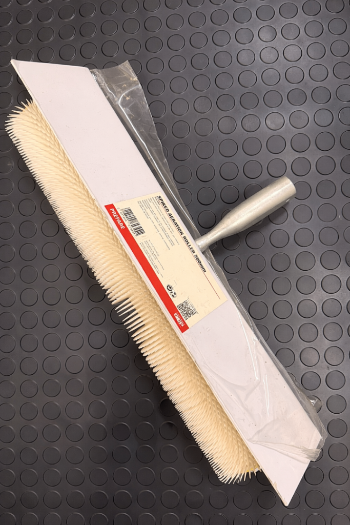 Spiked Aeration Roller 500mm - for screeding