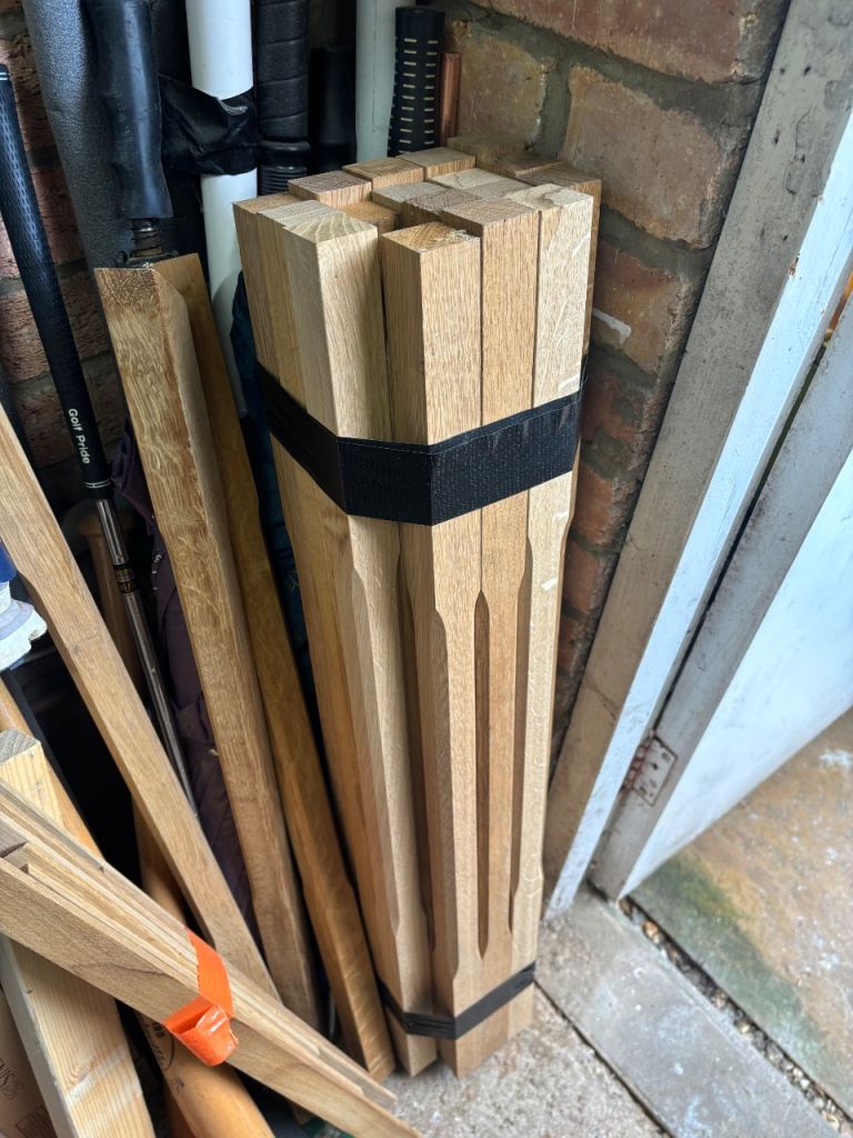 Oak Stair spindles