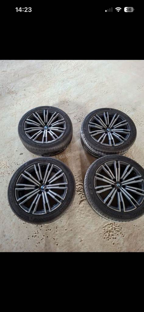 image for Genuine BMW 18” M Sport Alloy Wheels with Tyres – BMW 3 Series G20/G21 (2019–2023)