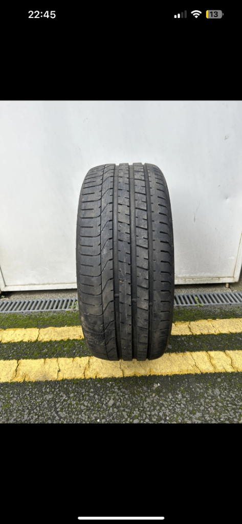245/40/20 99Y PIRELLI P ZERO MO GOOD CONDITION PART WORN