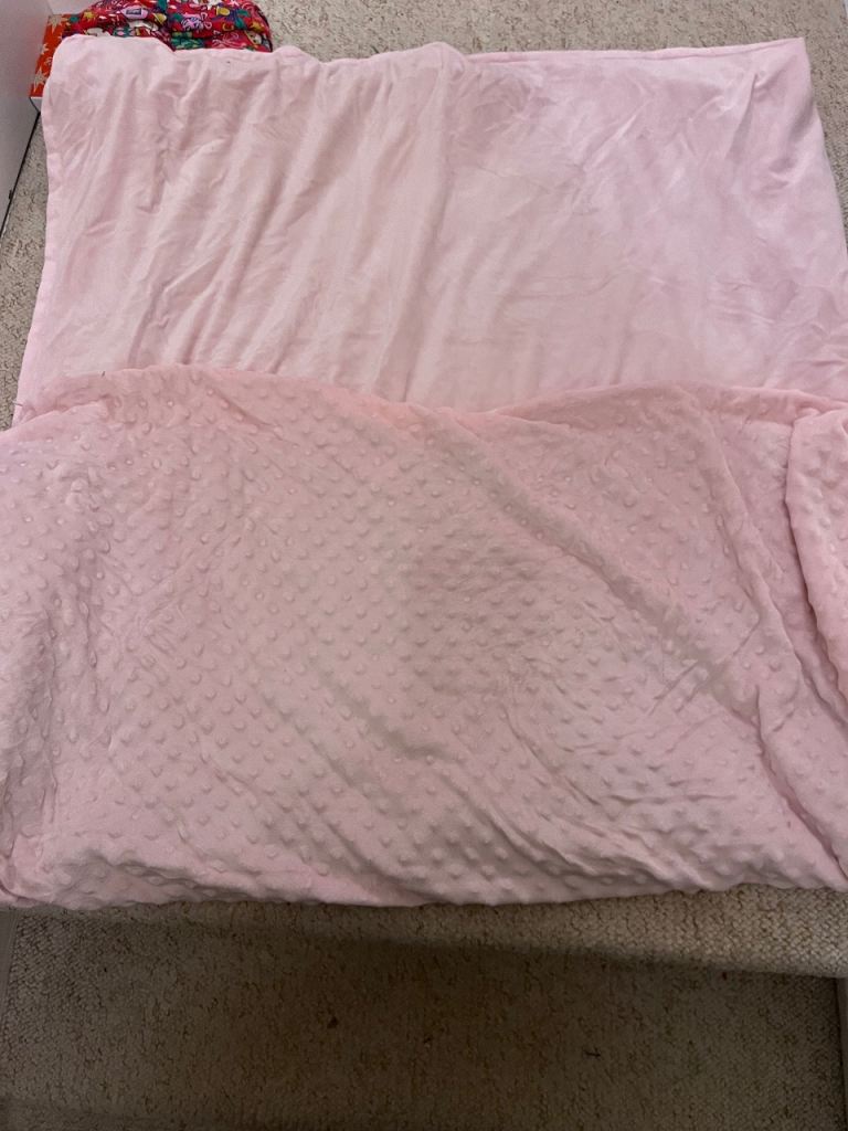 Weighted blanket and cover 