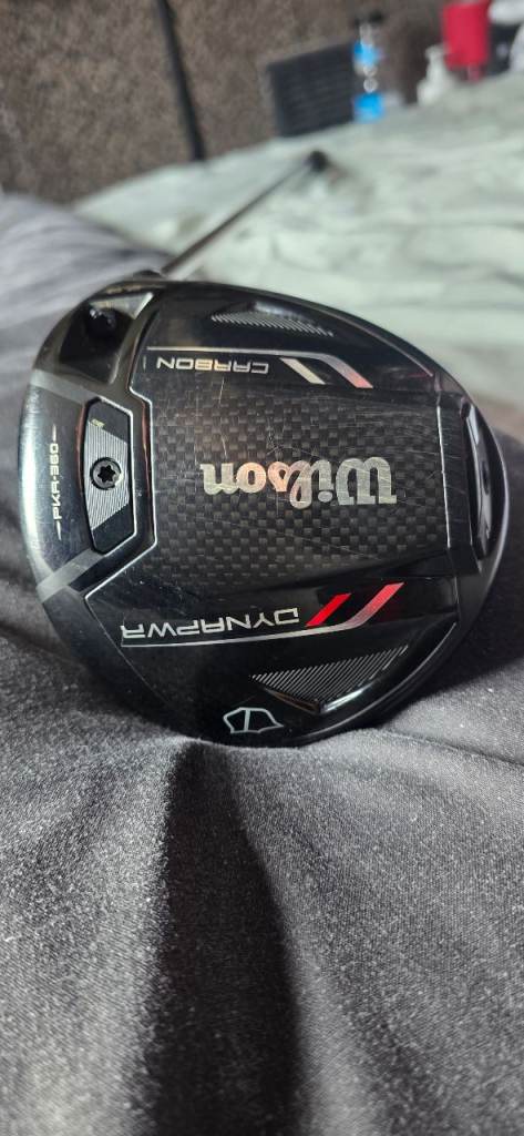 Wilson DYNAPWR Carbon Driver 9.0 - Excellent Condition