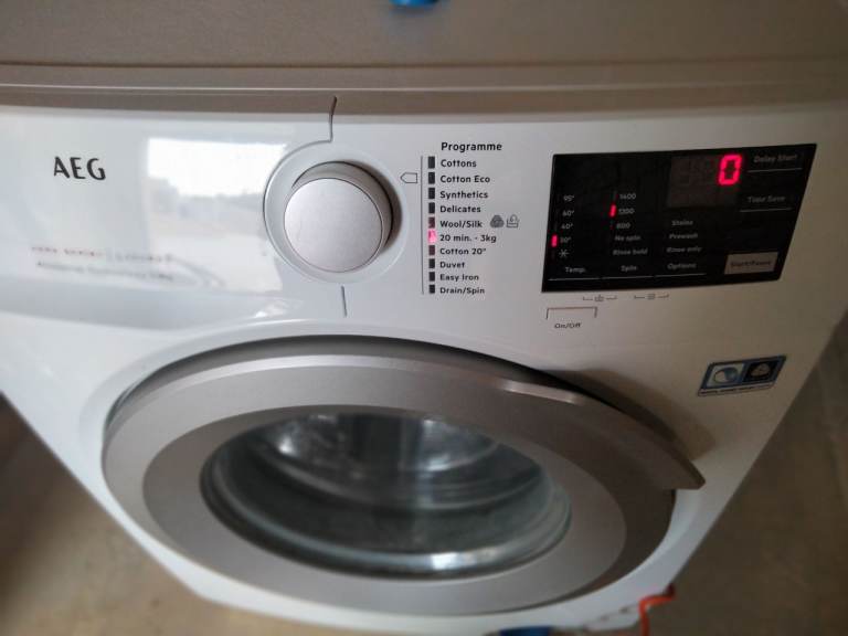 AEG washing machine 