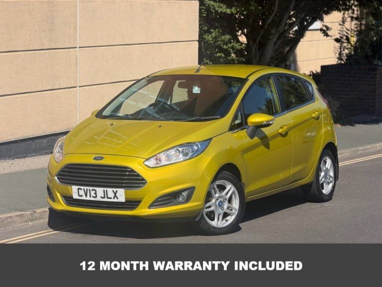 2013 Ford Fiesta 1.25 82 Zetec 5dr HATCHBACK PETROL Manual