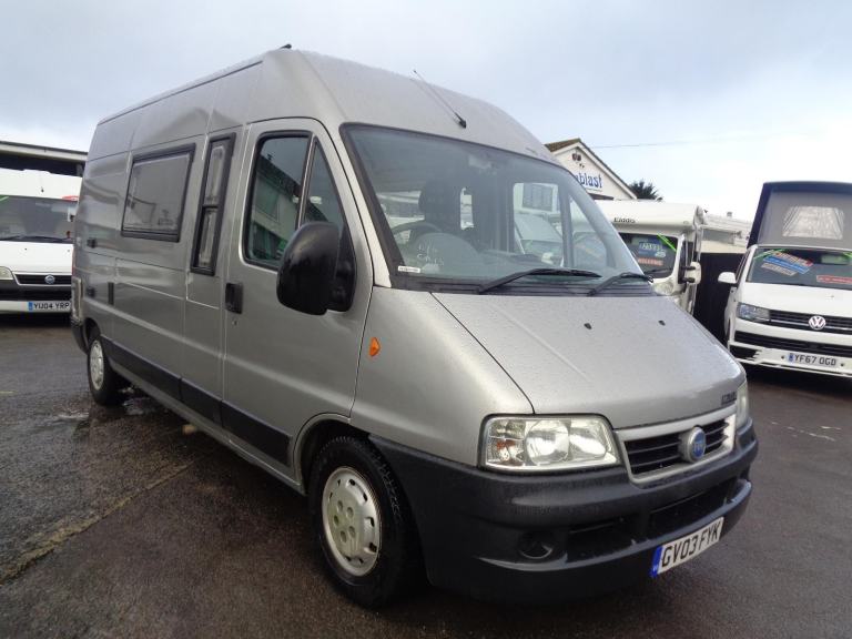 Murvi Morello 2 Berth Fiat Ducato (One Oner From New) DIESEL MANUAL 2003/03