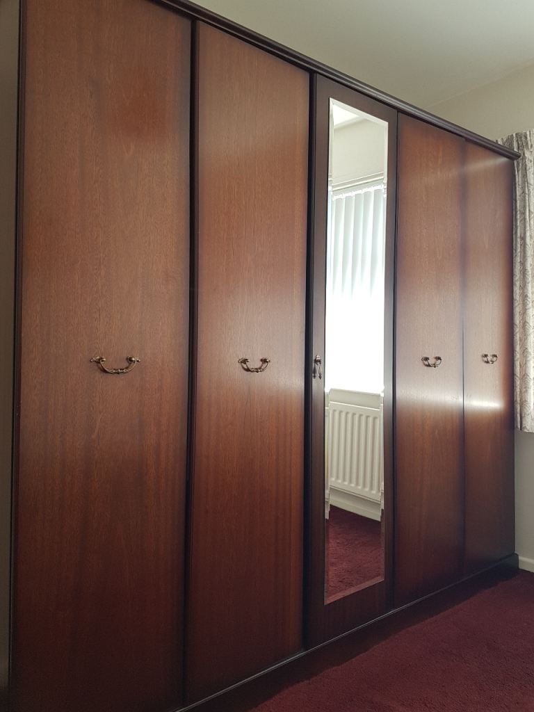 Solid Mahogany Wardrobe 
