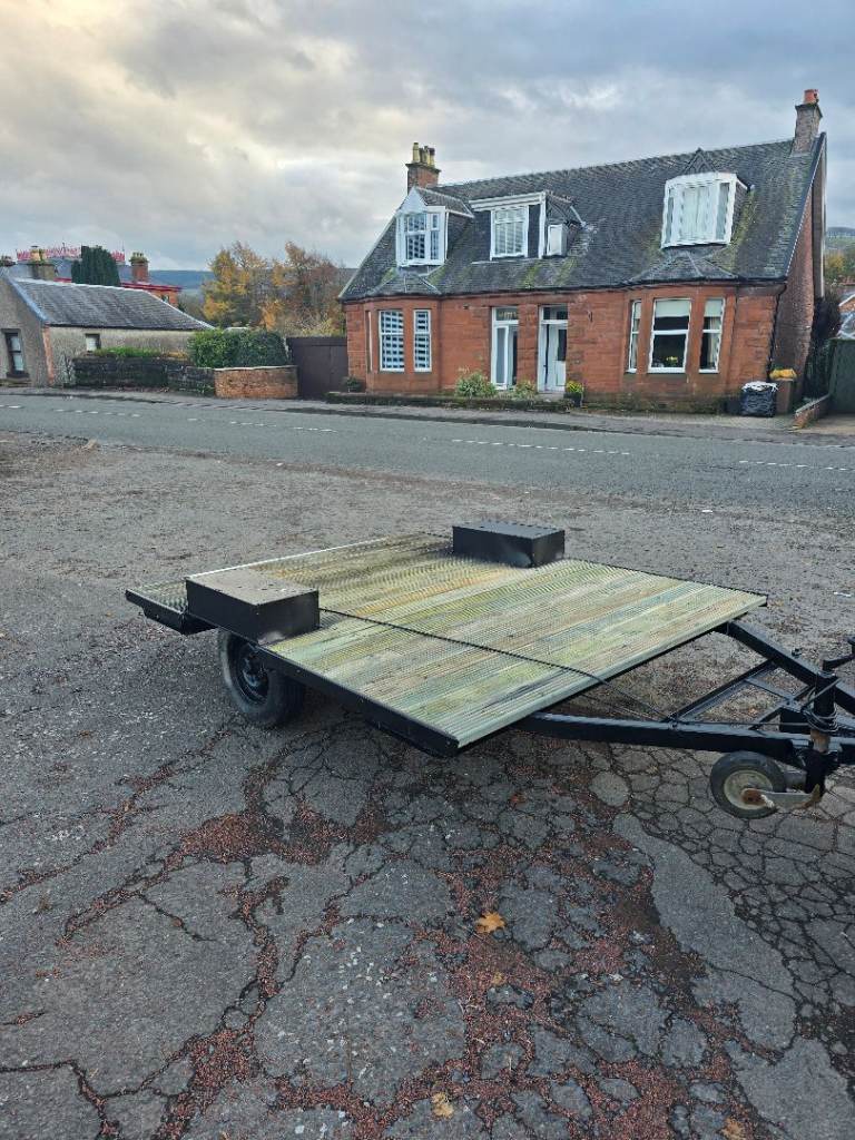 Flat bed trailer quads motorbike buggys ect 