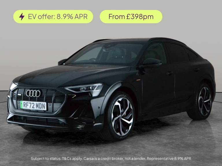 2023 Audi e-tron 50 Black Edition Sportback 5dr Electric Auto quattro 71.2kWh (11kW Charger) Suv ...