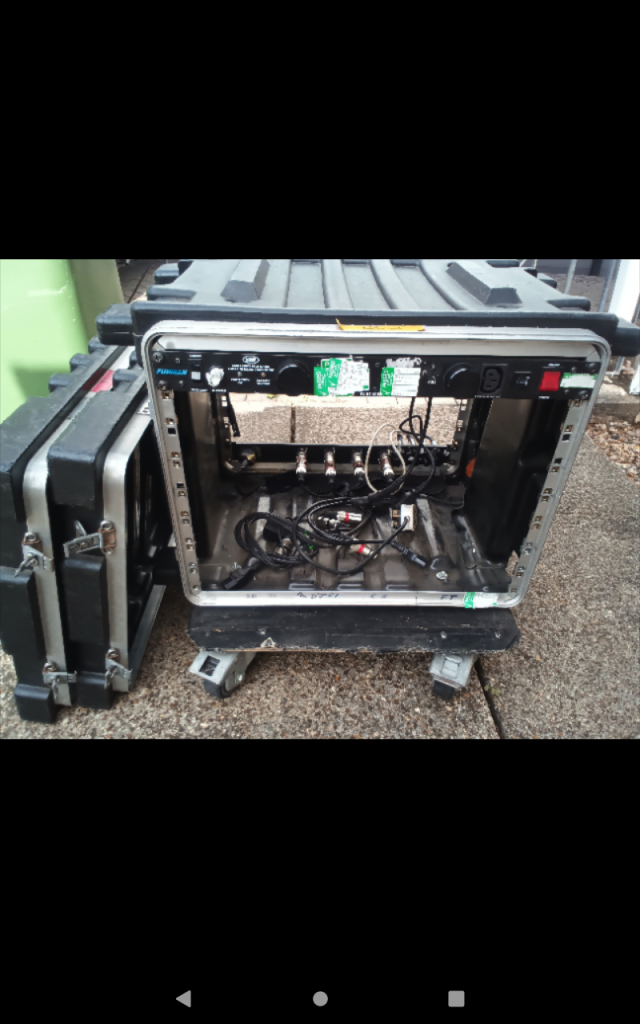 Boschma Mini Effects Rack Case 4/5 Effects Capacity