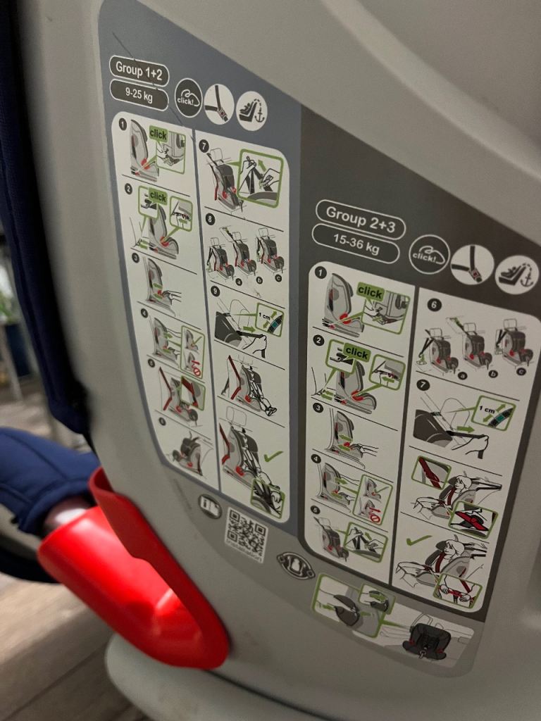 Britax Romer Advansafix car seat 