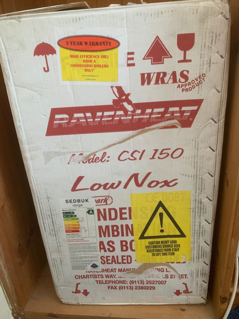 Ravenheat condensing gas boiler