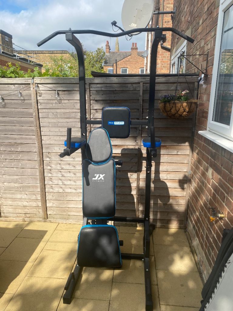 JB Fitness Bench and Pro Fitness Power Tower 🏋️‍♂️