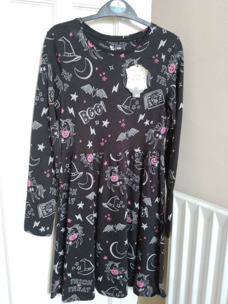 GIRL'S HALLOWEEN DRESS. AGE 10. TU KIDS. BNWT 