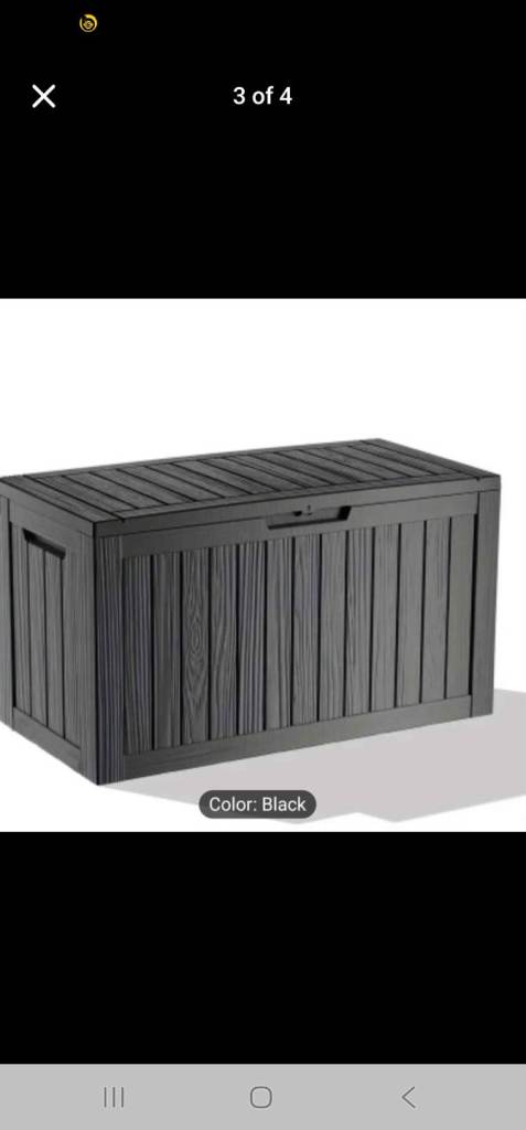 Brand new garden storage box 