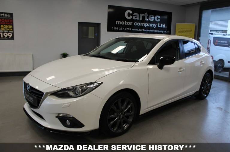2016 Mazda Mazda3 2.0 SKYACTIV-G Sport Black Hatchback 5dr Petrol Manual Euro 6 (s/s) (121 ps Hat...