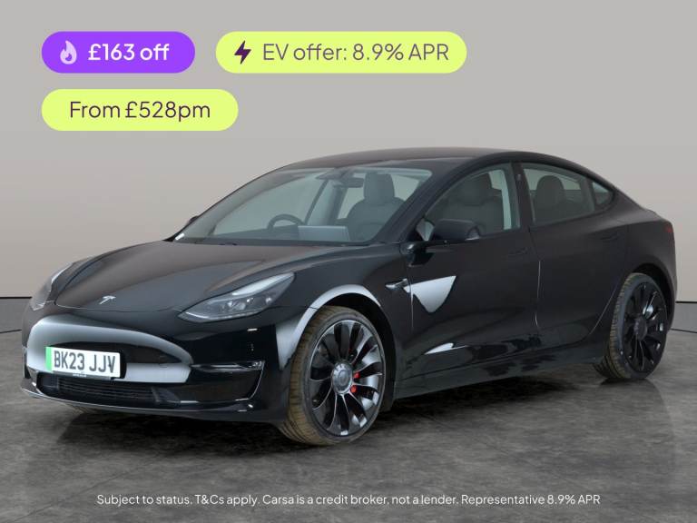 2023 Tesla Model 3 Performance AWD 4dr [Performance Upgrade] Auto SALOON ELECTRIC Automatic