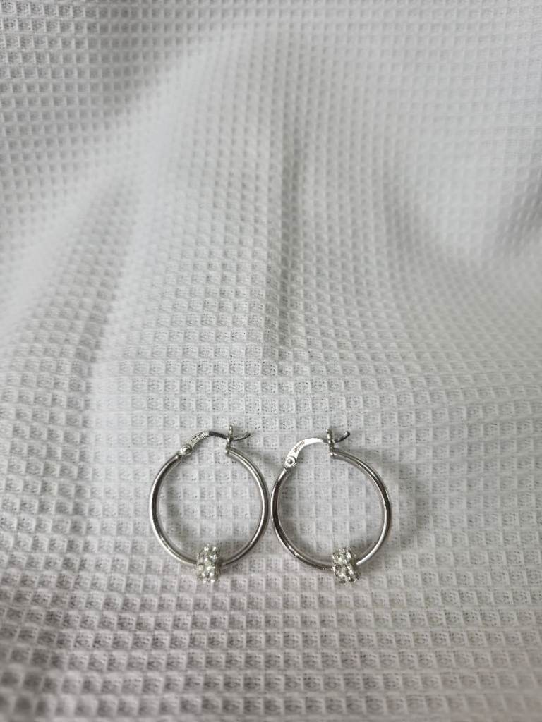 Silver earrings 