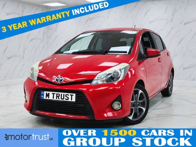 2014 Toyota Yaris 1.5 VVT-h Trend Hatchback 5dr Petrol Hybrid CVT Euro 5 (101 ps) Hatchback PETRO...