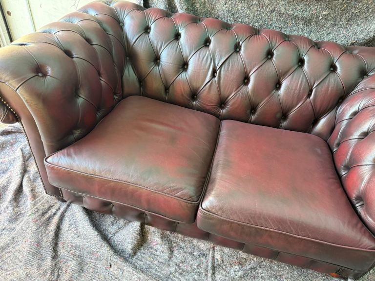 Quality second hand 2 seater chesterfield 